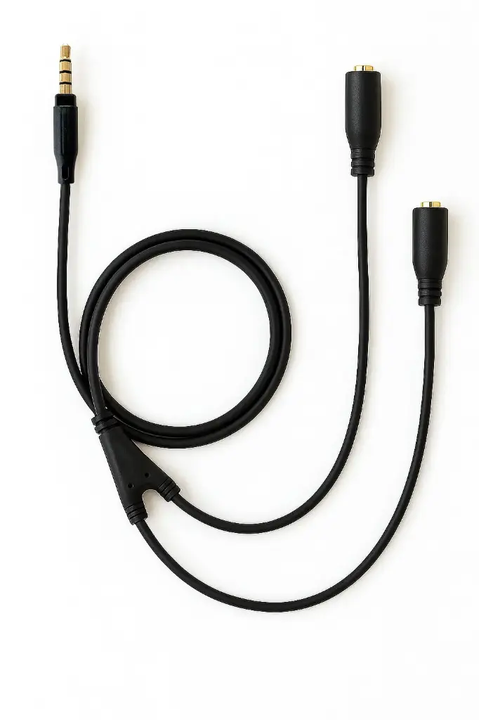 [LAB-COR-DEJ] Double écoute filaire jack - 87 cm