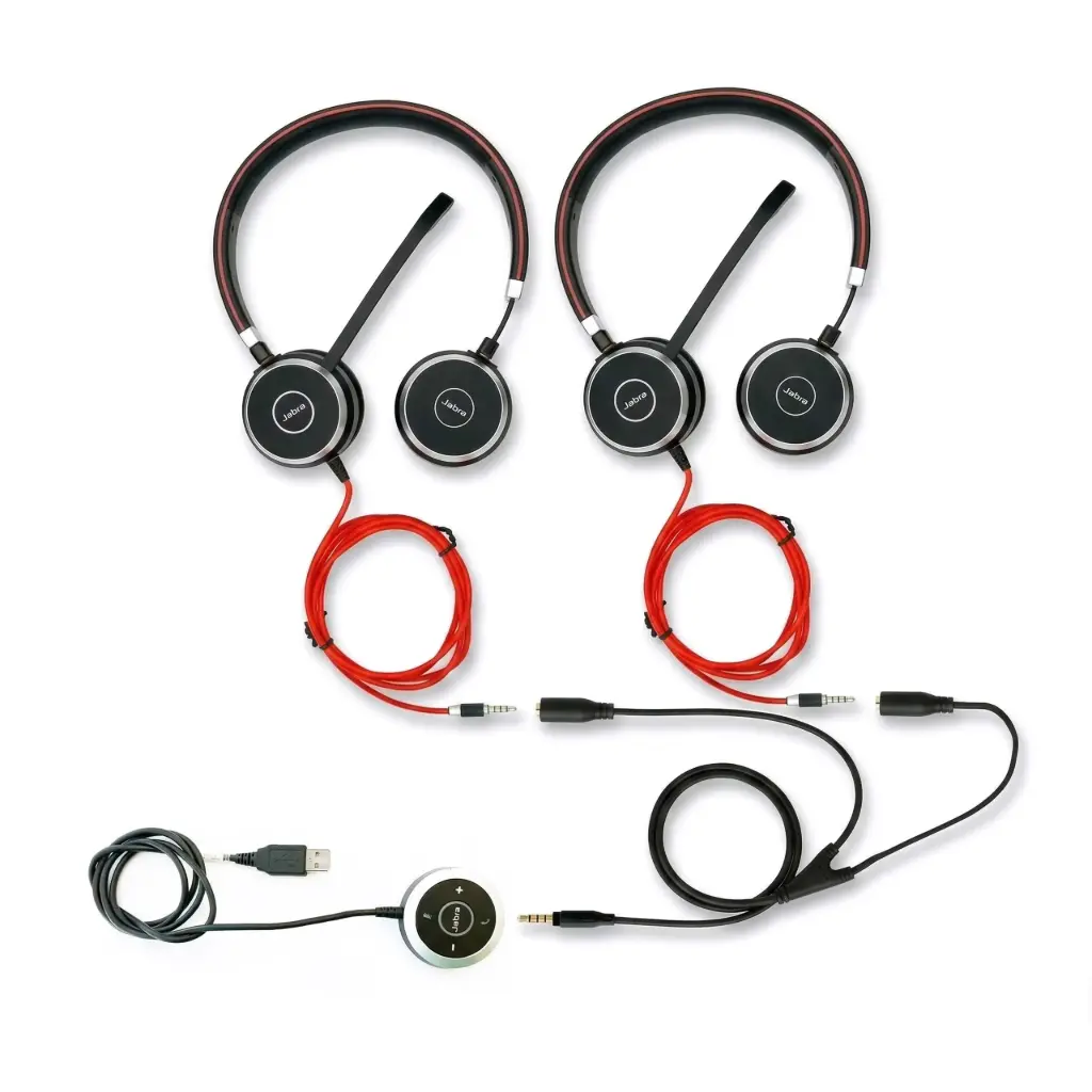KIT Double écoute Jabra Evolve 40