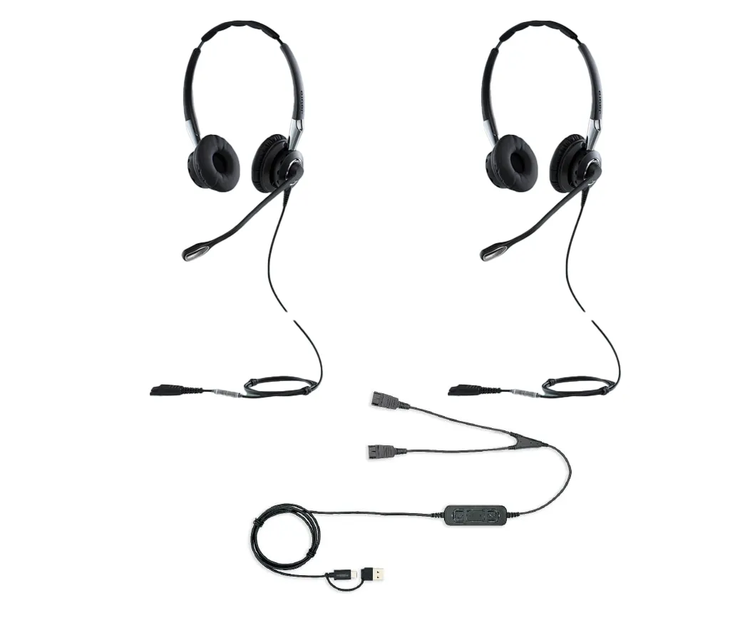 KIT Double écoute Jabra Biz 2400